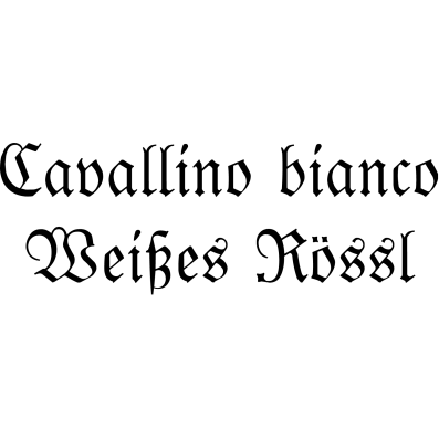 Logo di RISTORANTE CAVALLINO BIANCO - RESTAURANT WEISSES RÖSSL