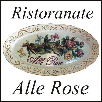 Logo di RISTORANTE PIZZERIA ALLE ROSE - SPECIALITA' BACCALA' E PIZZE ALLA SOIA