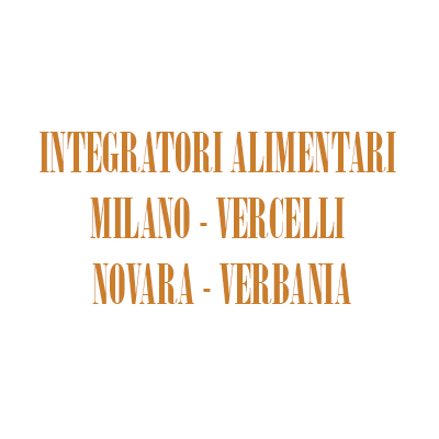 Logo di INTEGRATORI ALIMENTARI MILANO - VERCELLI - NOVARA - VERBANIA
