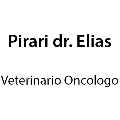Logo di VETERINARIO ONCOLOGO - TUMORI CANI E GATTO - DR. ELIAS PIRARI