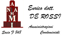 Logo di AMMINISTRAZIONI CONDOMINIALI DE ROSSI DR. ENRICO