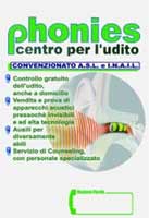 Logo di PHONIES srl - CENTRO PER L'UDITO