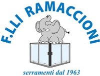 Logo di F.LLI RAMACCIONI snc - INFISSI SERRAMENTI PORTE