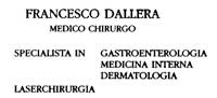 Logo di DALLERA DR. FRANCESCO