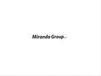 Logo di MIRANDA GROUP