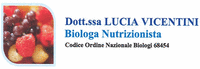 Logo di VICENTINI DOTT.SSA LUCIA BIOLOGA NUTRIZIONISTA VERONA