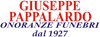 Logo di AGENZIA ONORANZE FUNEBRI PAPPALARDO GIUSEPPE DAL 1927