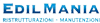 Logo di EDILMANIA RISTRUTTURAZIONI E MANUTENZIONI EDILIZIE