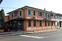 Logo di ALBERGO ISONZO - PIZZERIA RISTORANTE TRE STELLE