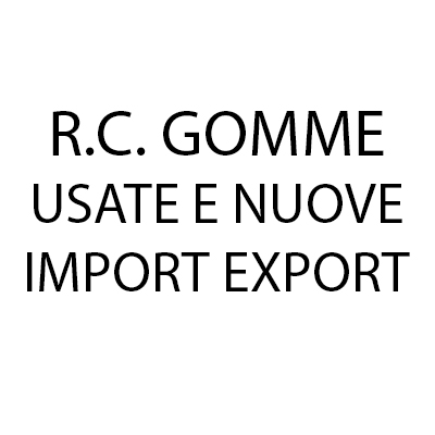 Logo di R.C. GOMME USATE E NUOVE IMPORT EXPORT