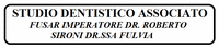 Logo di STUDIO DENTISTICO ASSOCIATO FUSAR IMPERATORE DR. ROBERTO - SIRONI DR.SSA FULVIA