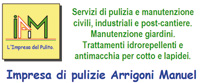 Logo di IMPRESA DI PULIZIE ARRIGONI MANUEL