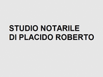 Logo di STUDIO NOTARILE DI DI PLACIDO ROBERTO