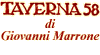 RISTORANTE TAVERNA 58