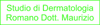 Logo di STUDIO MEDICO ROMANO DR. MAURIZIO DERMATOLOGO