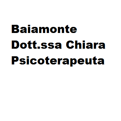 Logo di BAIAMONTE DOTT.SSA CHIARA