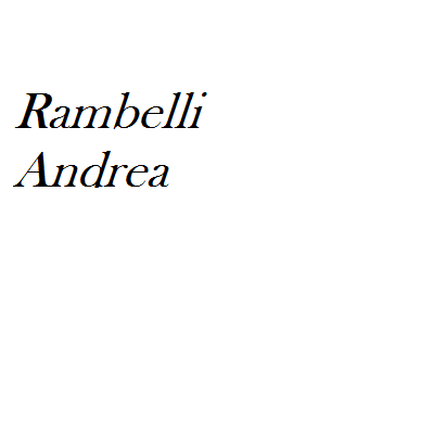 Logo di RAMBELLI ANDREA