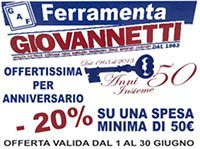 Logo di FERRAMENTA GIOVANNETTI