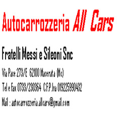 Logo di AUTOCARROZZERIA ALL CARS