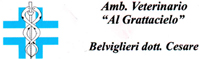 Logo di AMBULATORIO VETERINARIO AL GRATTACIELO DR. CESARE BELVIGLIERI