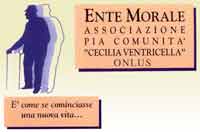 Logo di ASSOCIAZIONE PIA COMUNITA' CECILIA VENTRICELLA ONLUS