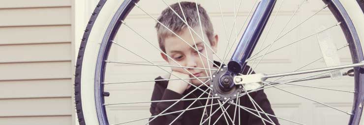 gomma bucata bicicletta gomma bucata bicicletta