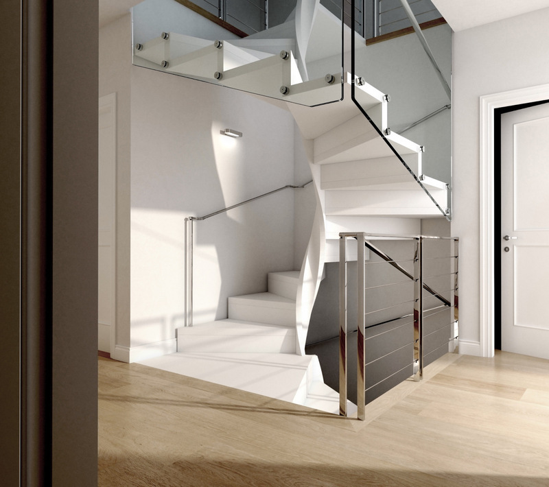 Scale di design scale a rampe a milano quartiere padova ... Scale di design