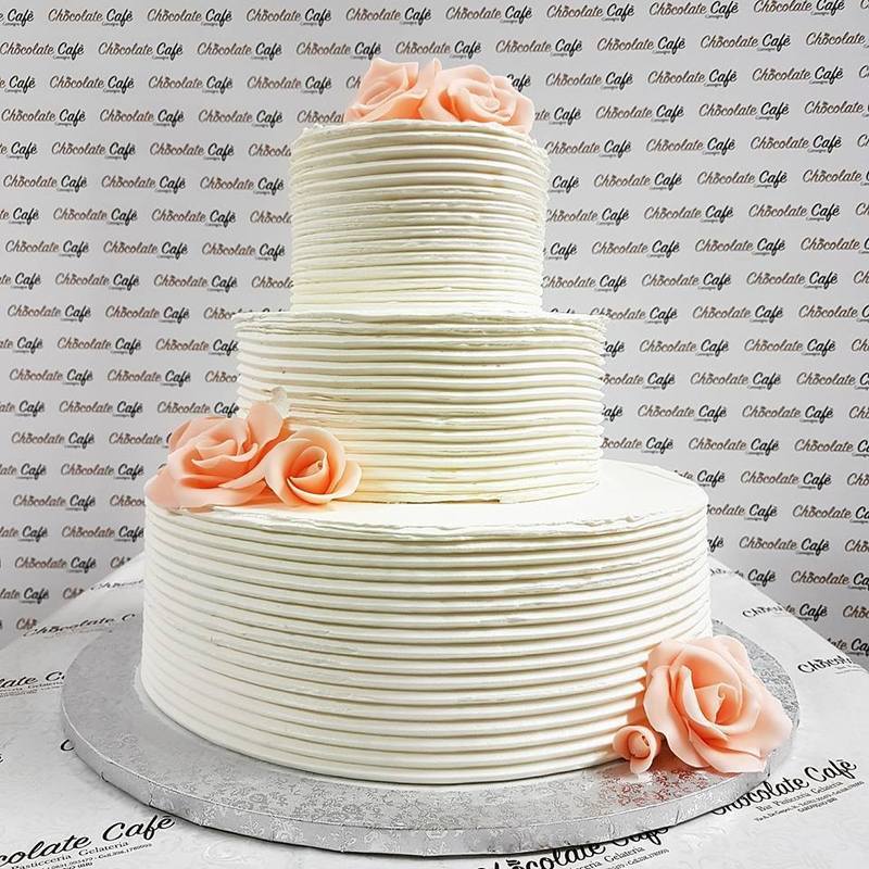 Torta decorata sposi